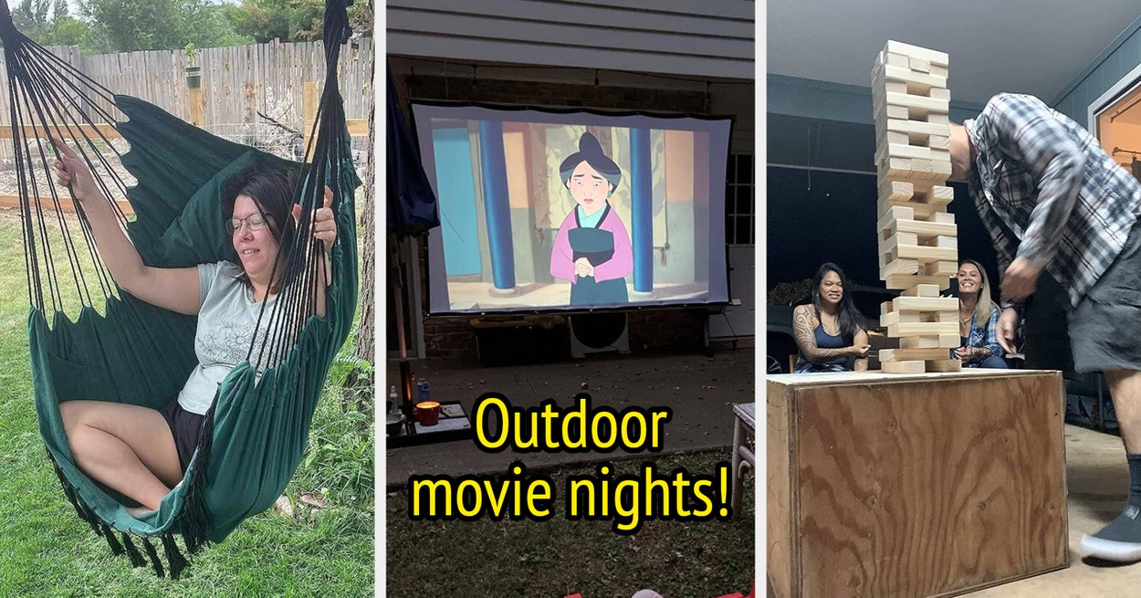 Turn Your Backyard Into A Cool Outdoor Destination With These 32 Things