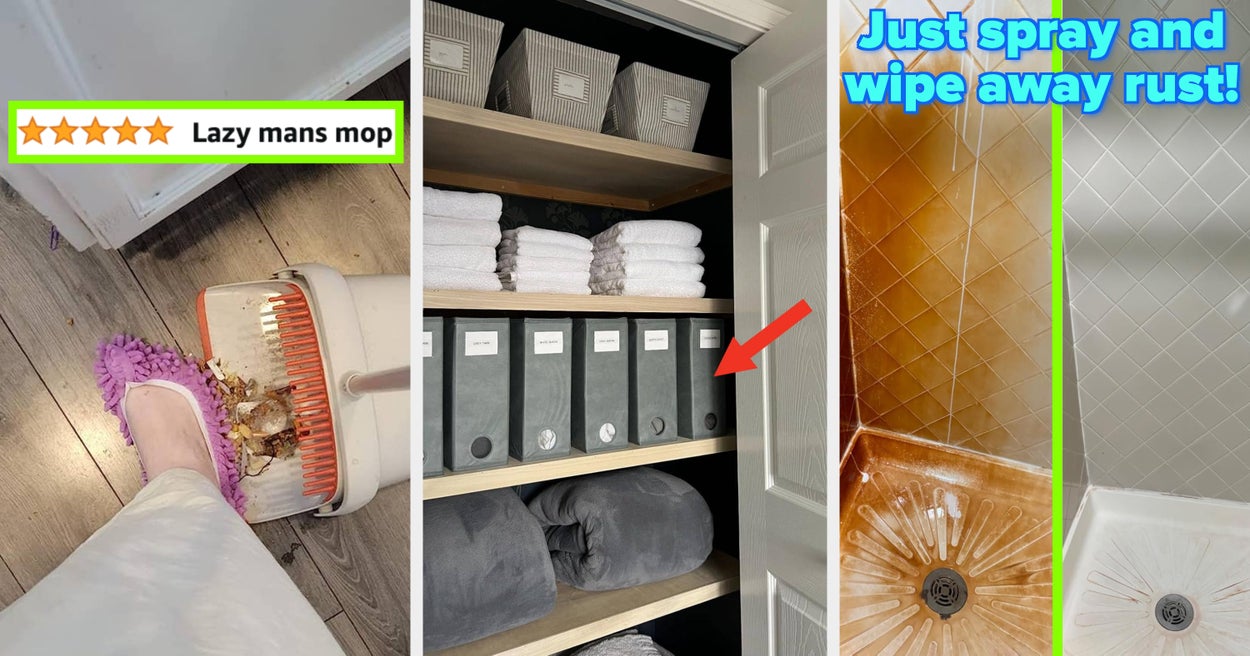 Calling All Lazy Neat Freaks - These 54 Items Will Make Keeping A Tidy Home 10x Easier