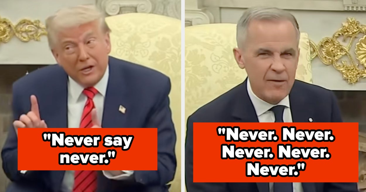 "Never, Never, Never, Never, Never" — People Are Applauding Canada's PM For Expertly Shutting Down Trump Wanting To Buy The Country