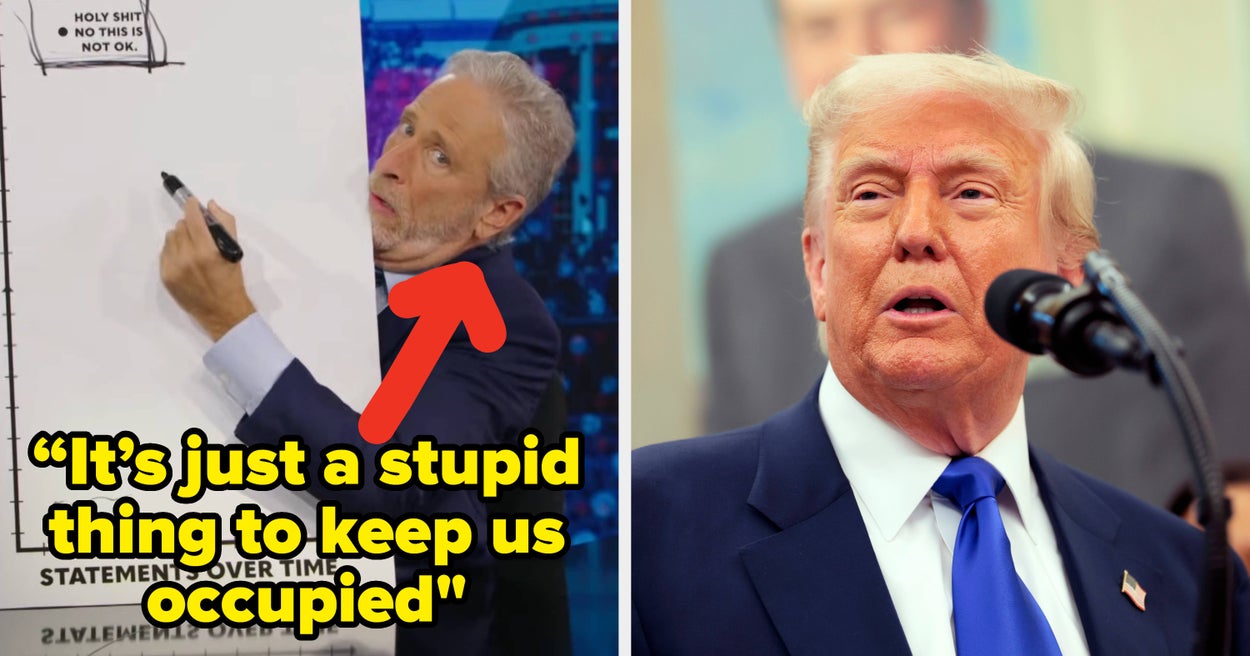 "Holy S**t That’s Not OK!": Jon Stewart Is Calling Out Donald Trump's Most Offensive Claim Yet