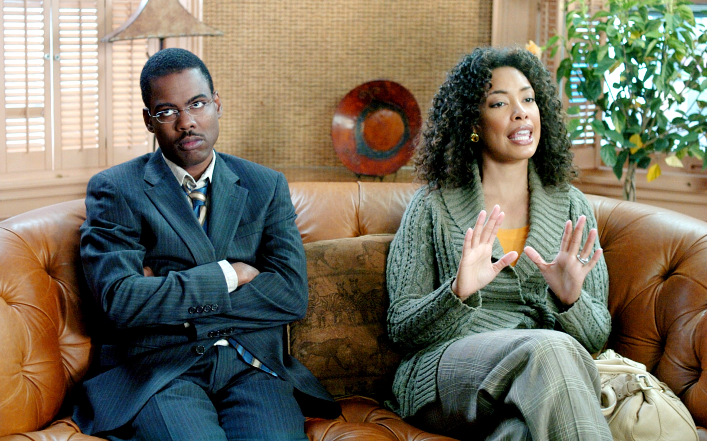 Chris Rock and Gina Torres in "I Think I Love My Wife."