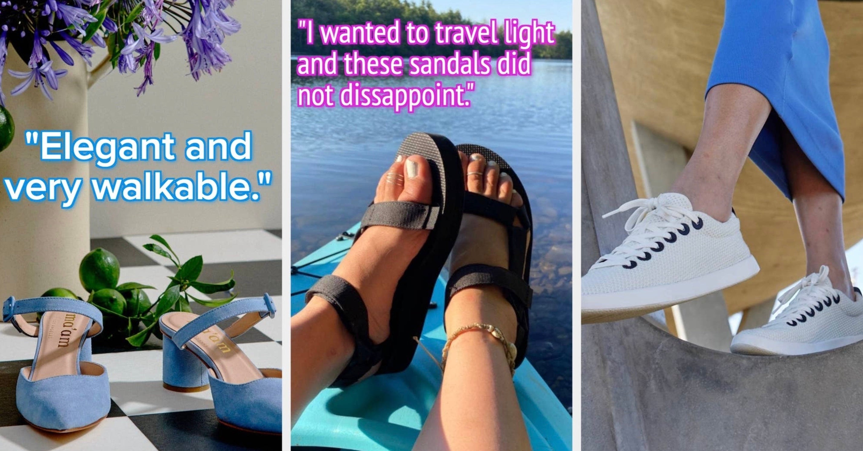 33 Comfy Spring Shoes For Your Next Trip