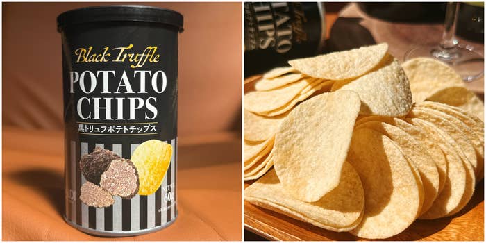 カルディ「黒トリュフポテトチップス 60g」