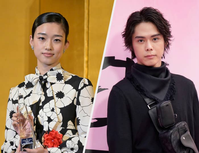 (左)河合優実さん/(右)細田佳央太さん