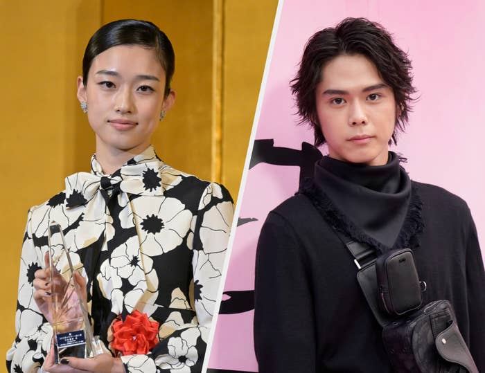 （左）河合優実さん／（右）細田佳央太さん