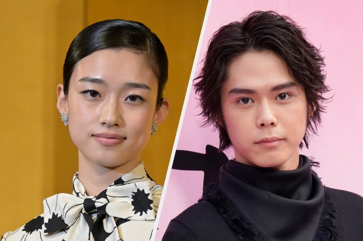 （左）河合優実さん／（右）細田佳央太さん