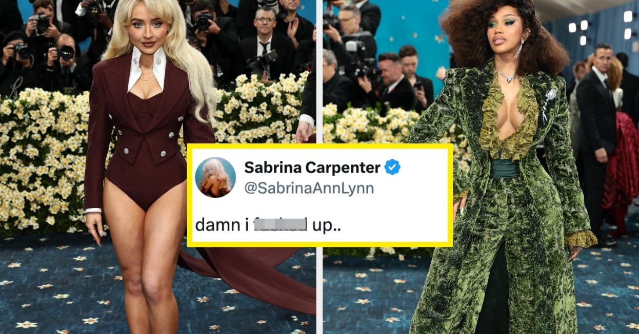 Cardi B’s Met Gala Look Proves Pharrell’s “Lazy” Comment About Sabrina Carpenter’s Height Wrong