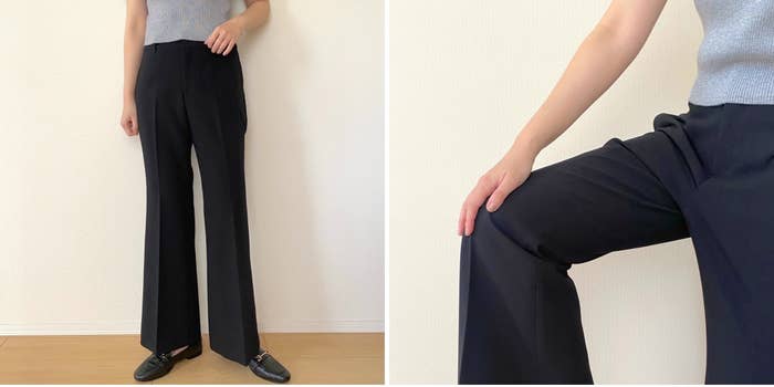 ユニクロの「スマートフレアパンツ」