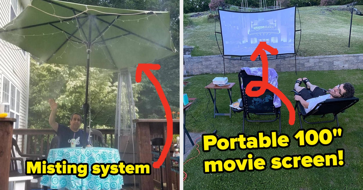 43 Seriously Useful Things For Anyone Who Basically Lives In Their Backyard All Summer
