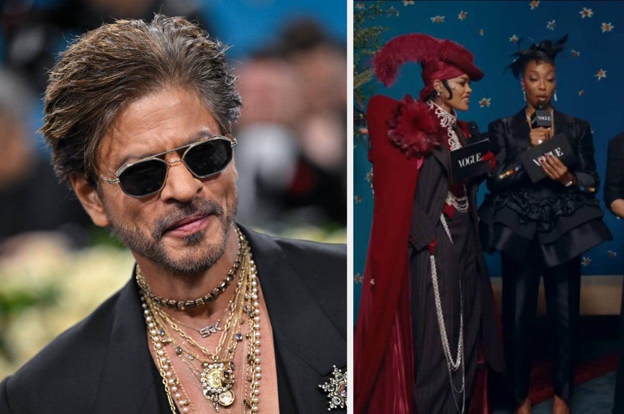 This Viral Moment Of Bollywood Superstar Shah Rukh Khan At The Met Gala Has Sparked A Huge Conversation Online About The Treatment Of South Asians In Hollywood