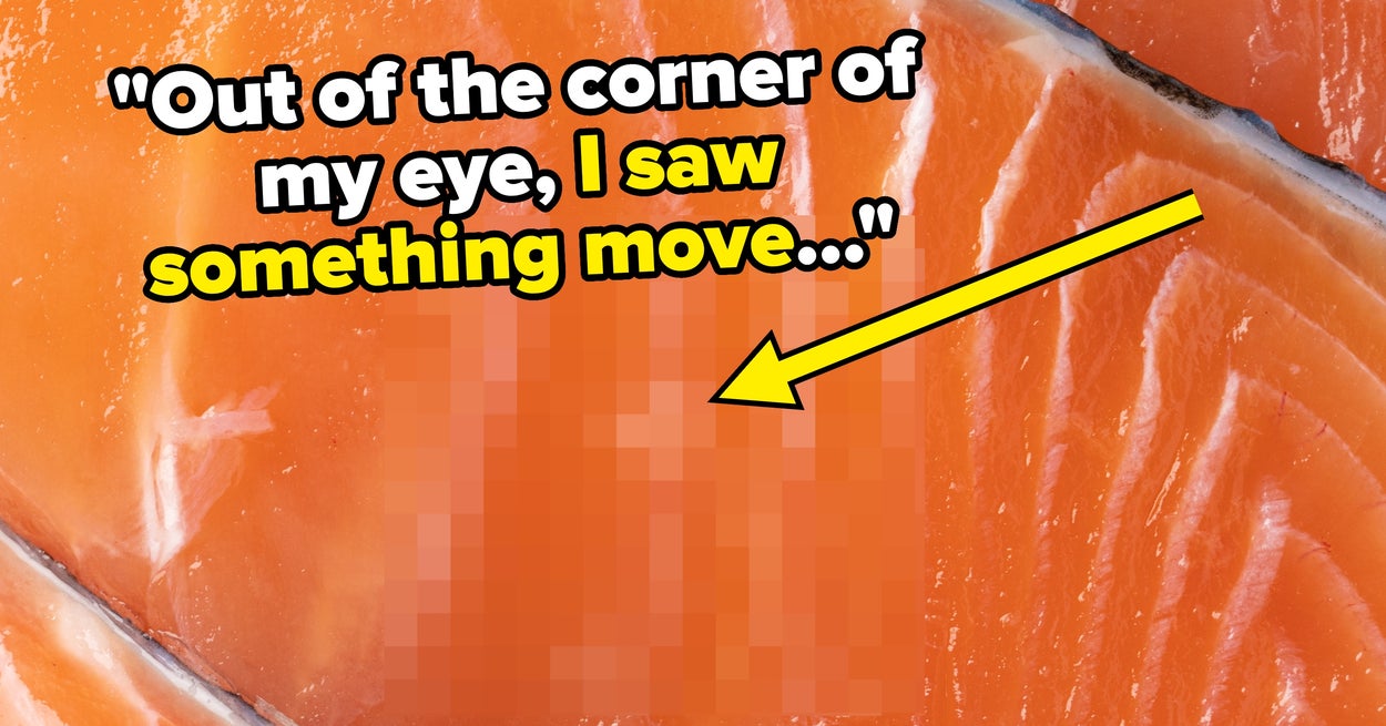 Here's Why You Shouldn't Be Alarmed If You Find Worms In Your Salmon