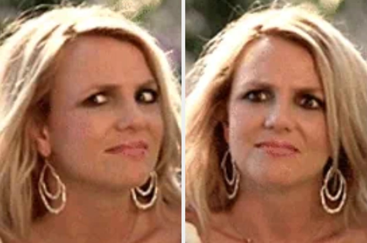Woman looking confused, wearing large hoop earrings. Image is part of an article categorized as Internet Finds