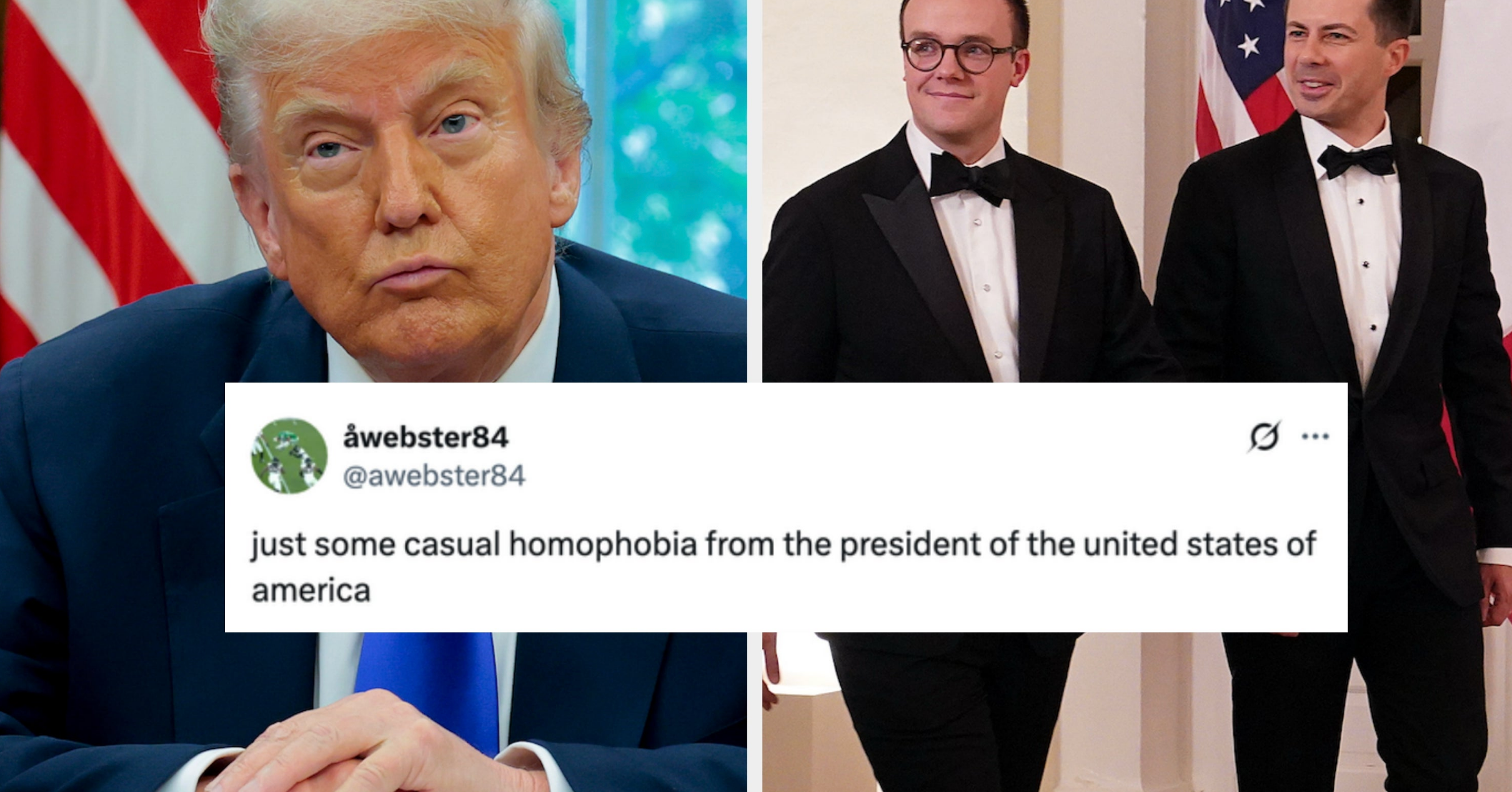 People Are Outraged By Trump's Anti-Gay "Joke" About Pete Buttigieg And His Husband