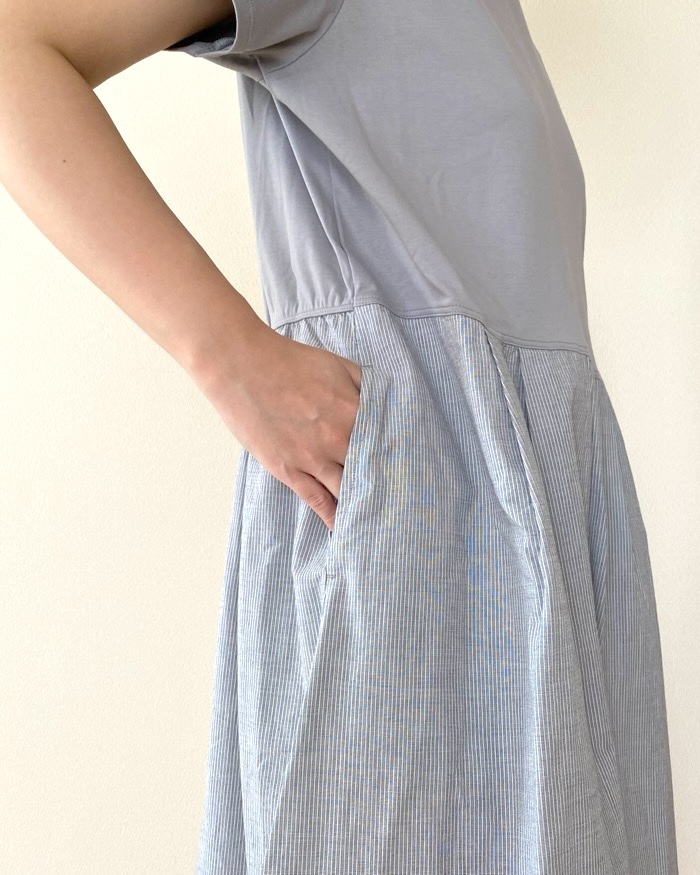 無印良品の「婦人 涼感 半袖ワンピース」