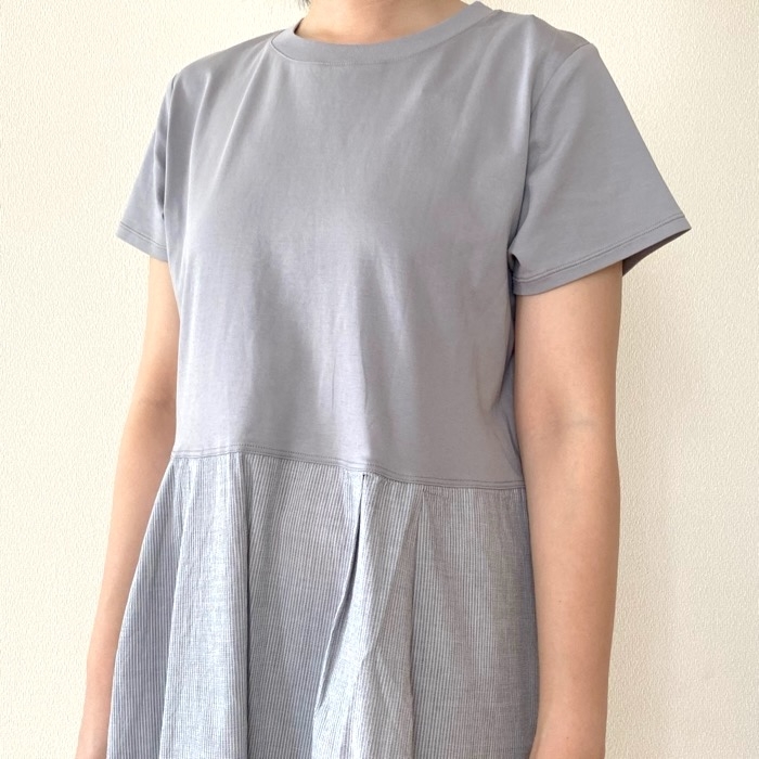 無印良品の「婦人 涼感 半袖ワンピース」