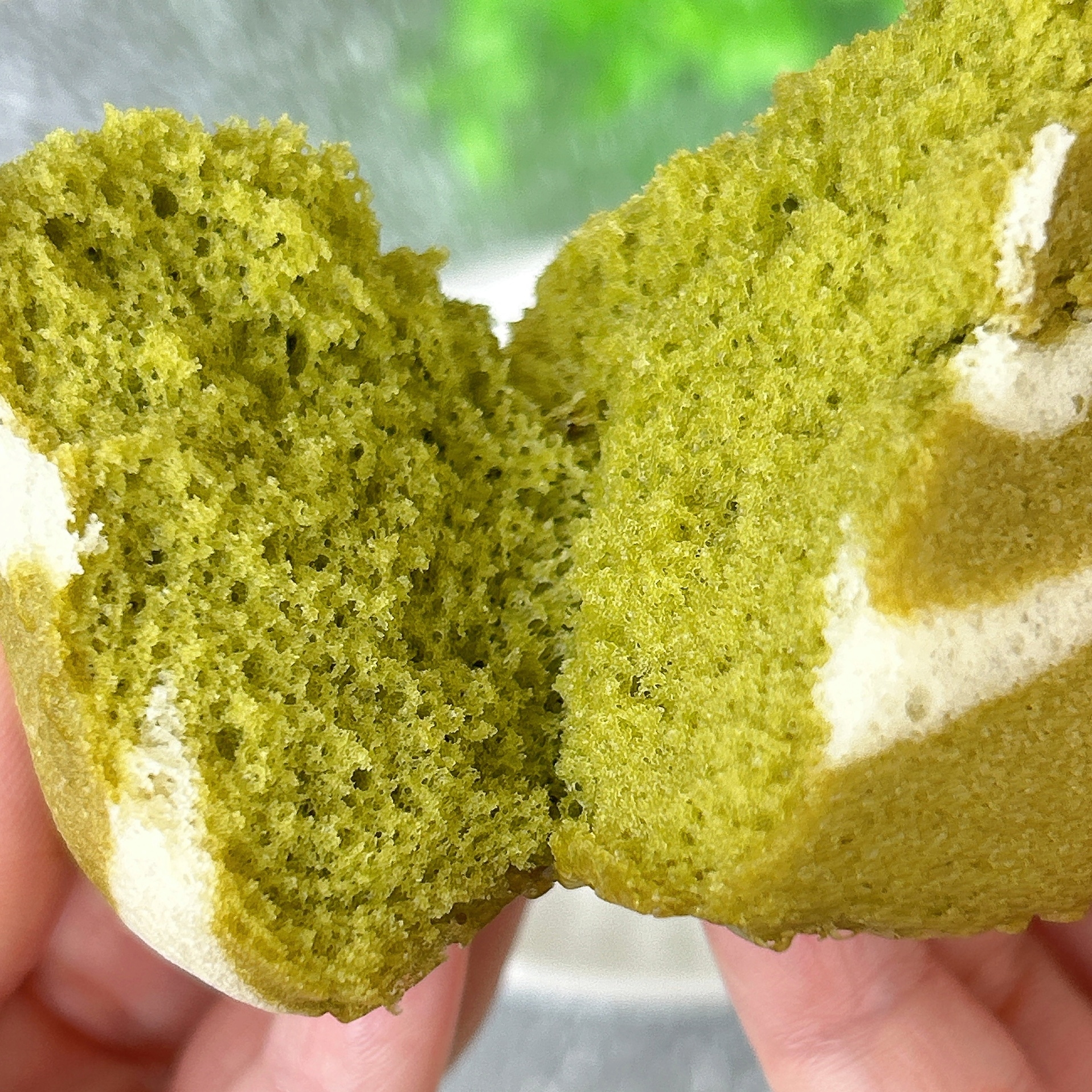 セブン-イレブンの「7P 抹茶ラテ蒸しケーキ 1個入」