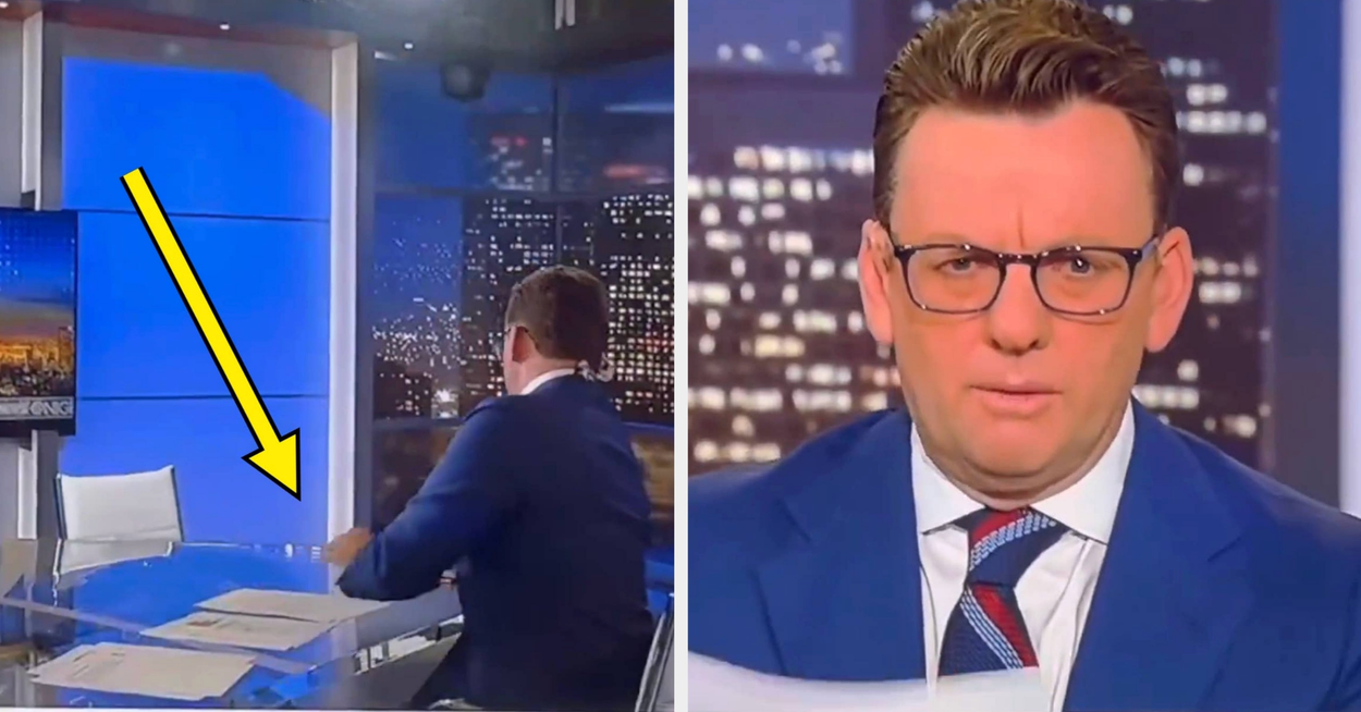 This Video Of A Fox News Host Trying To Continue A Segment After His Guest Fainted On-Air Is Going Viral