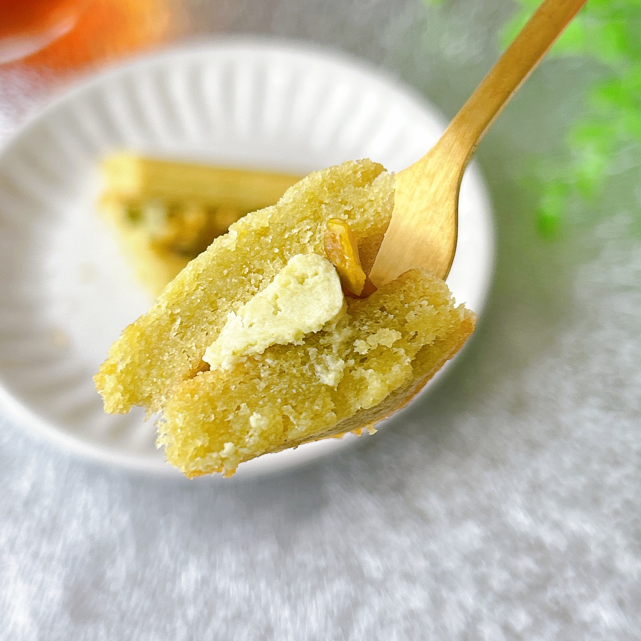 KALDI（カルディ）の「フィナンシェケーキ ピスタチオ 1p」