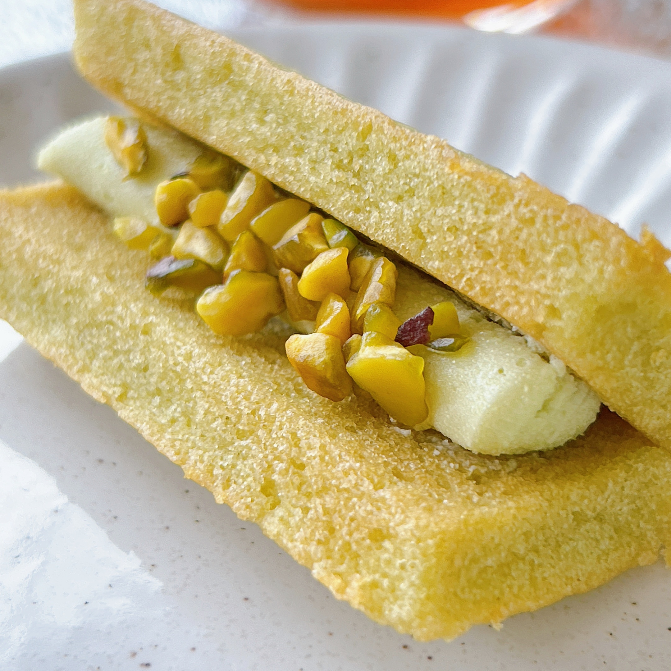 KALDI（カルディ）の「フィナンシェケーキ ピスタチオ 1p」