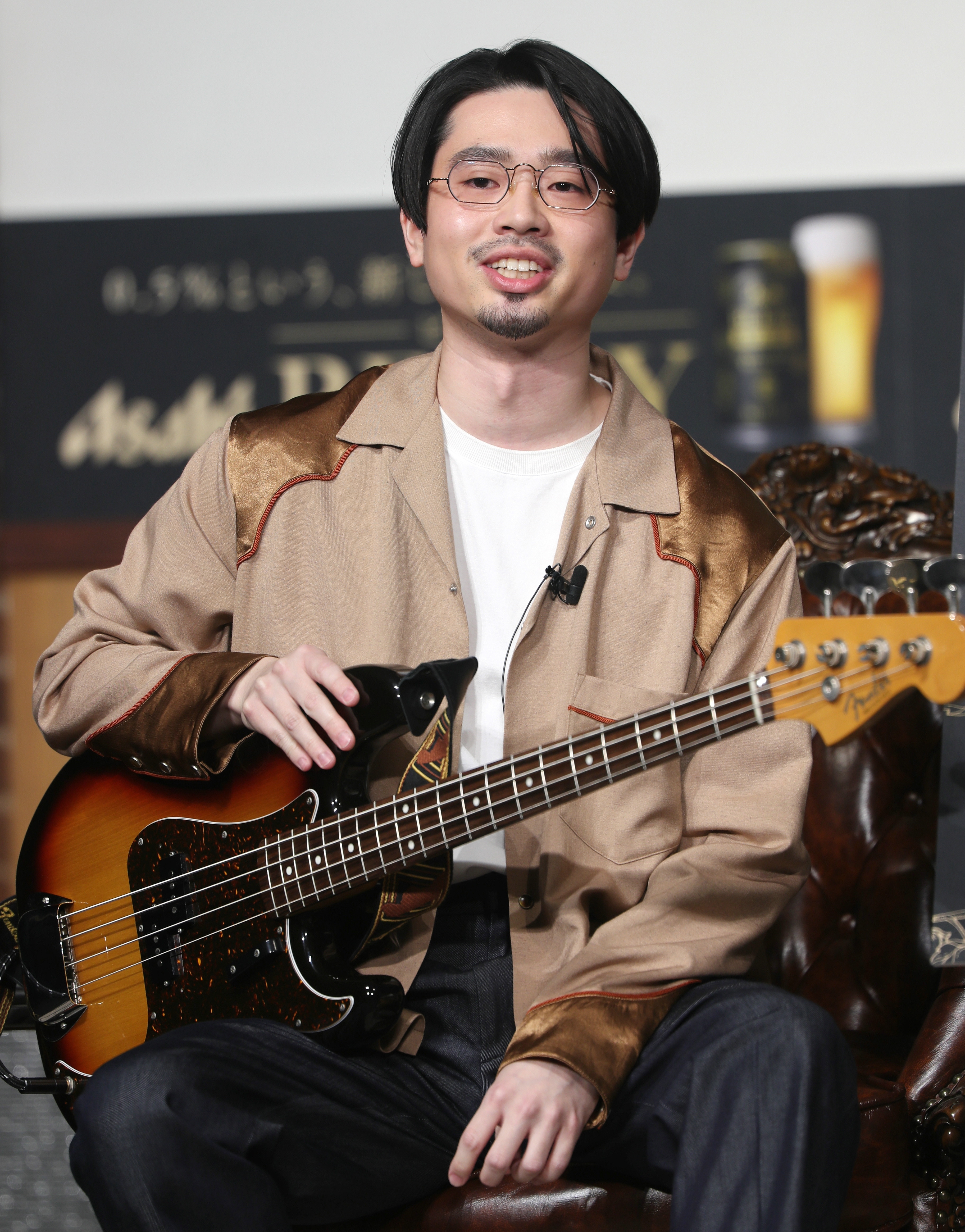 ハマ・オカモトさん（時事）