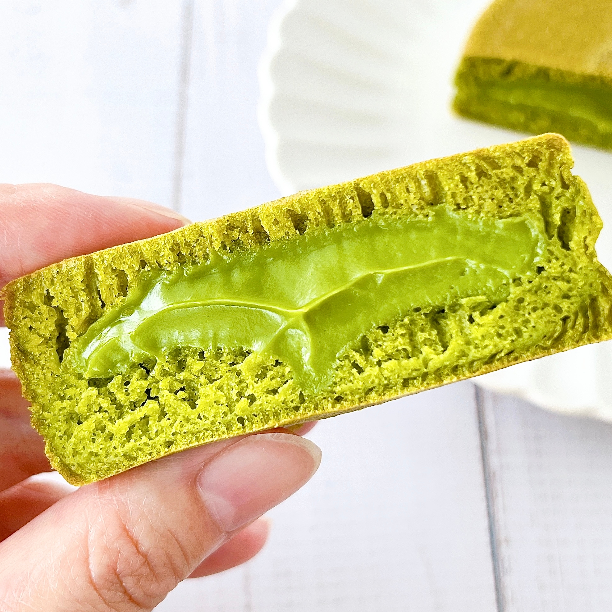 LAWSON(ローソン)の「森半 濃いお抹茶 今川焼」