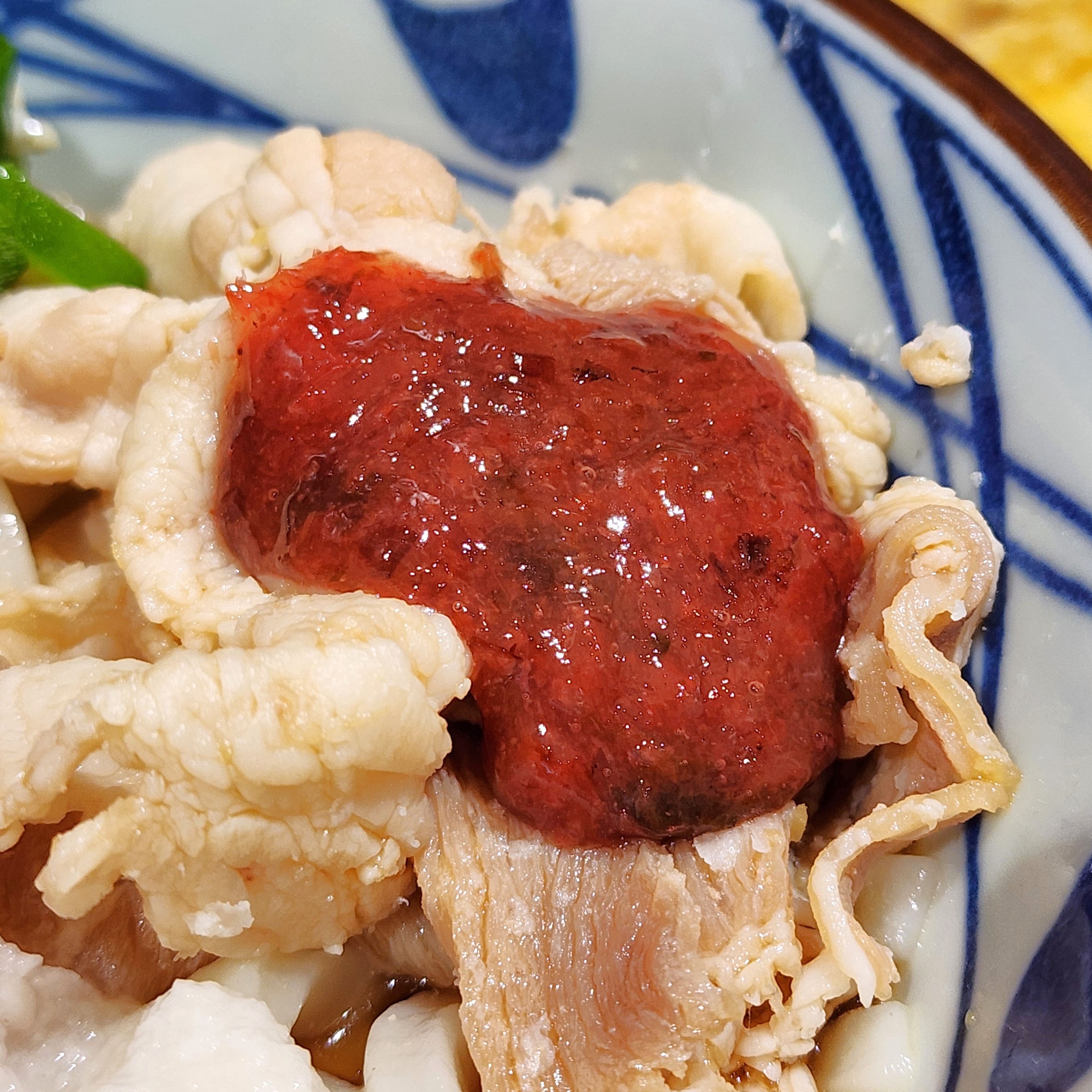 丸亀製麺「梅とろろ豚しゃぶぶっかけ」