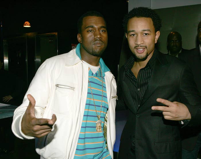 John Legend and Kanye West