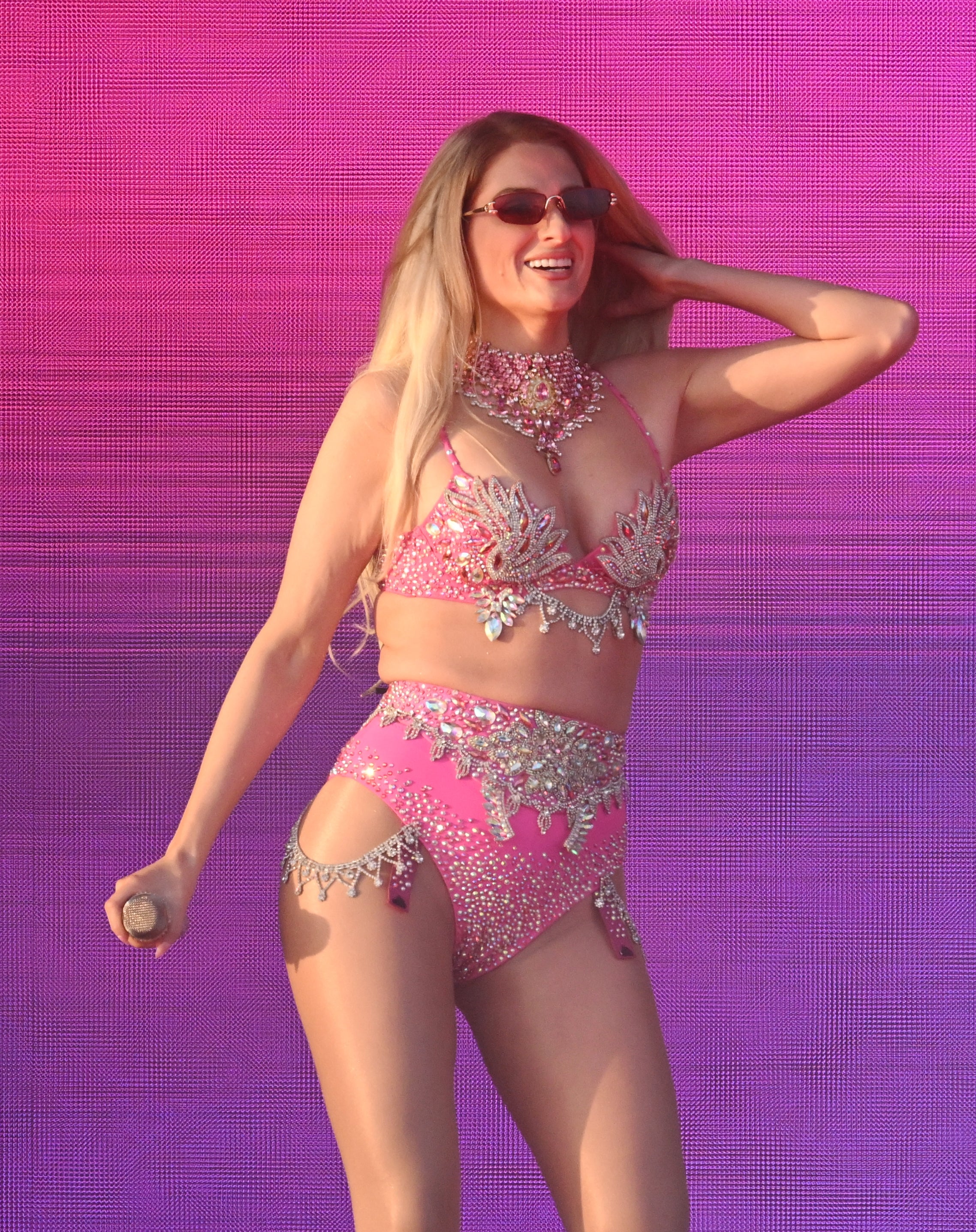 Meghan Trainor on stage at iHeartRadio's 102.7 KIIS FM Wango Tango