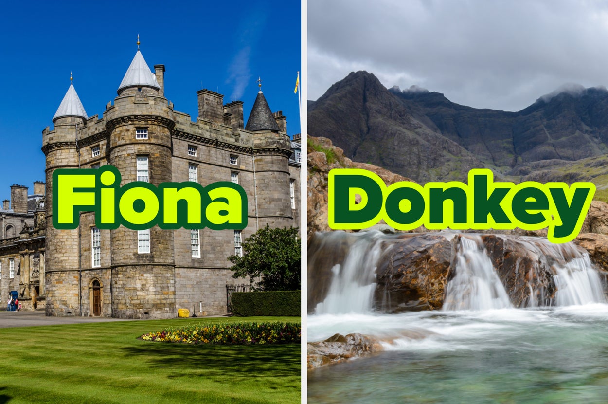 Travel Around Scotland And I'll Reveal Which "Shrek" Character You Are