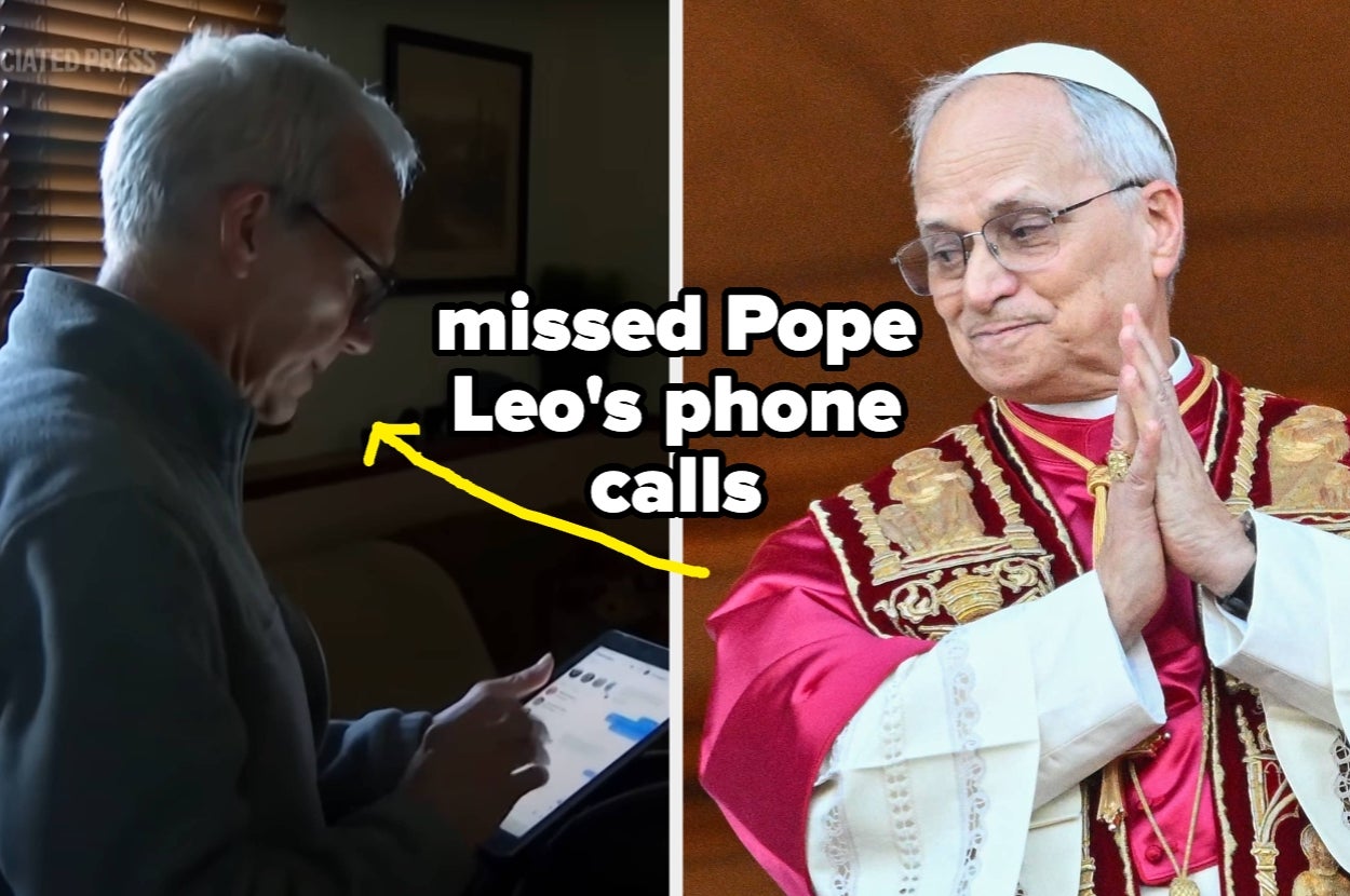 Nearly One Million People Can't Get Enough Of This Clip Where Pope Leo Scolds His Brother For Not Answering The Phone Following His Election