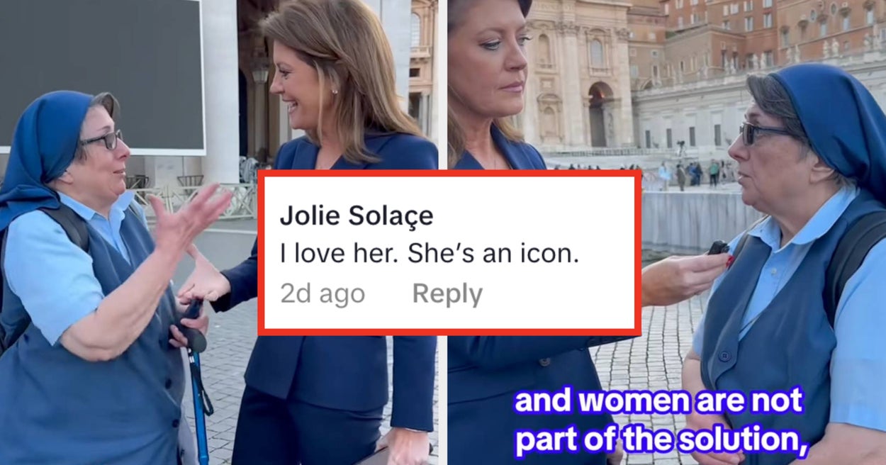 The Internet Is Obsessed With This Nun's Statement About Women Having More Influence In The Catholic Church