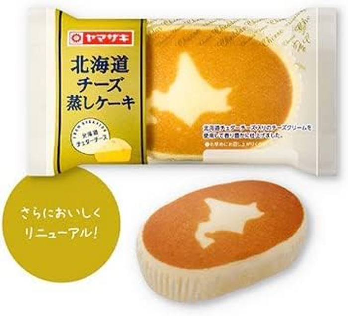 北海道チーズ蒸しケーキ（Amazonより）