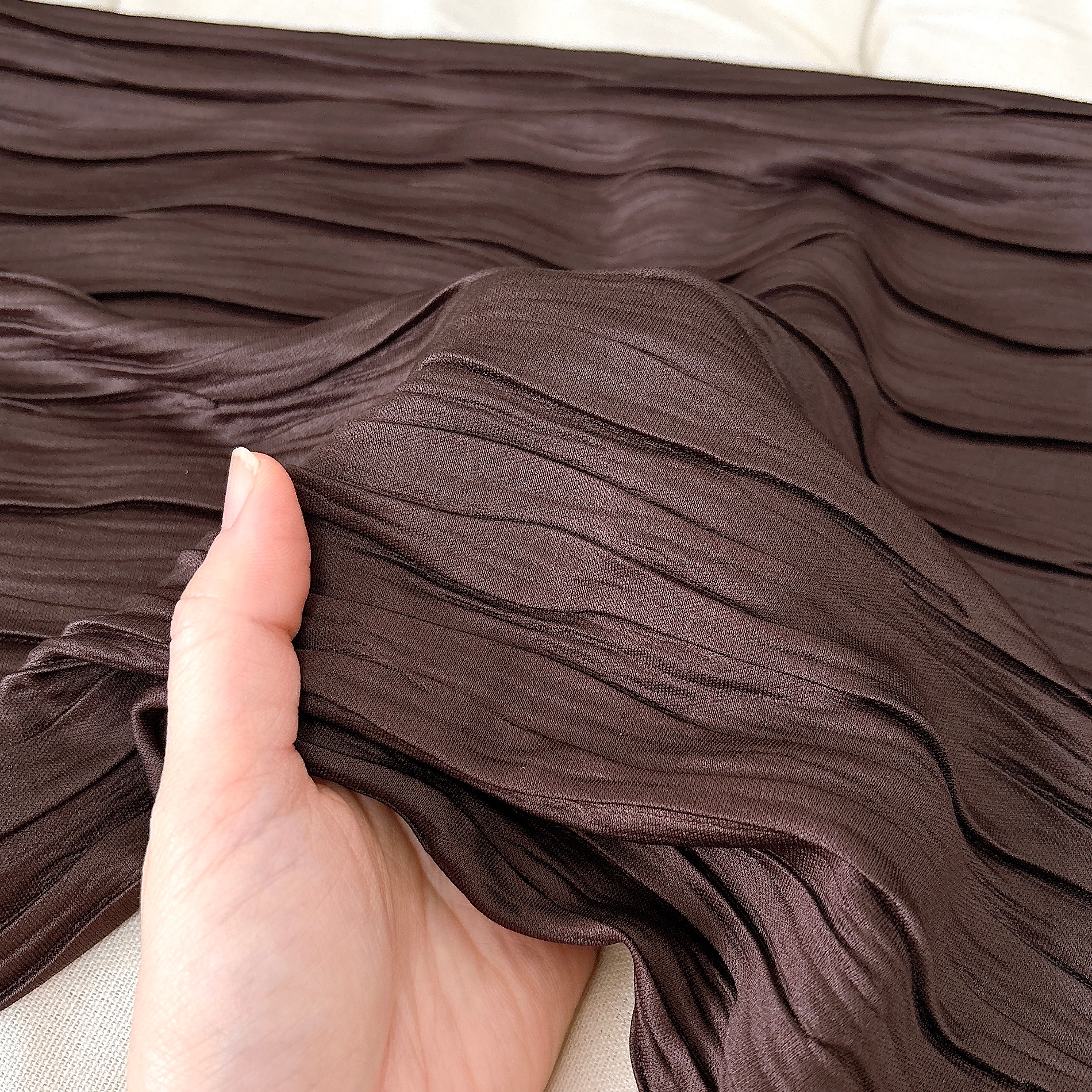 coca(コカ)「ウェーブプリーツパンツ レディース」