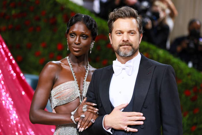 Jodie Turner-Smith and Joshua Jackson at the Met Gala