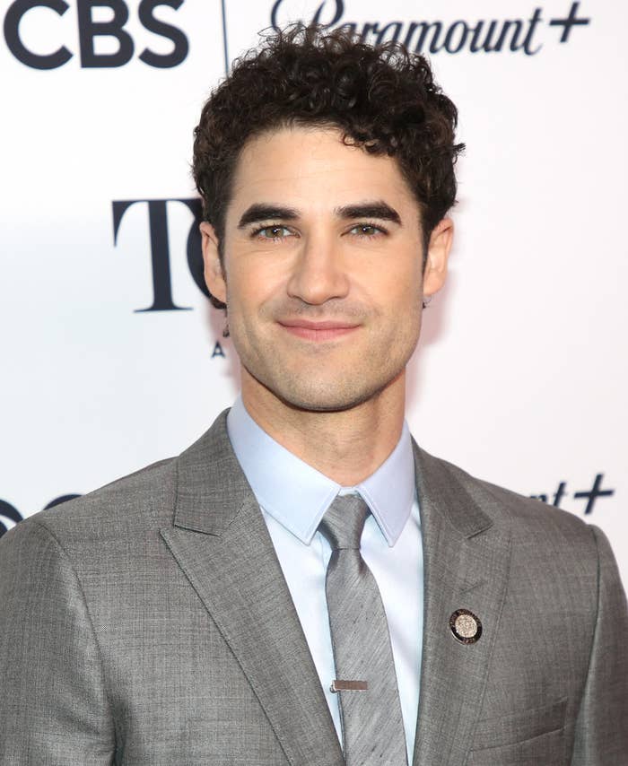 Darren Criss on a red carpet