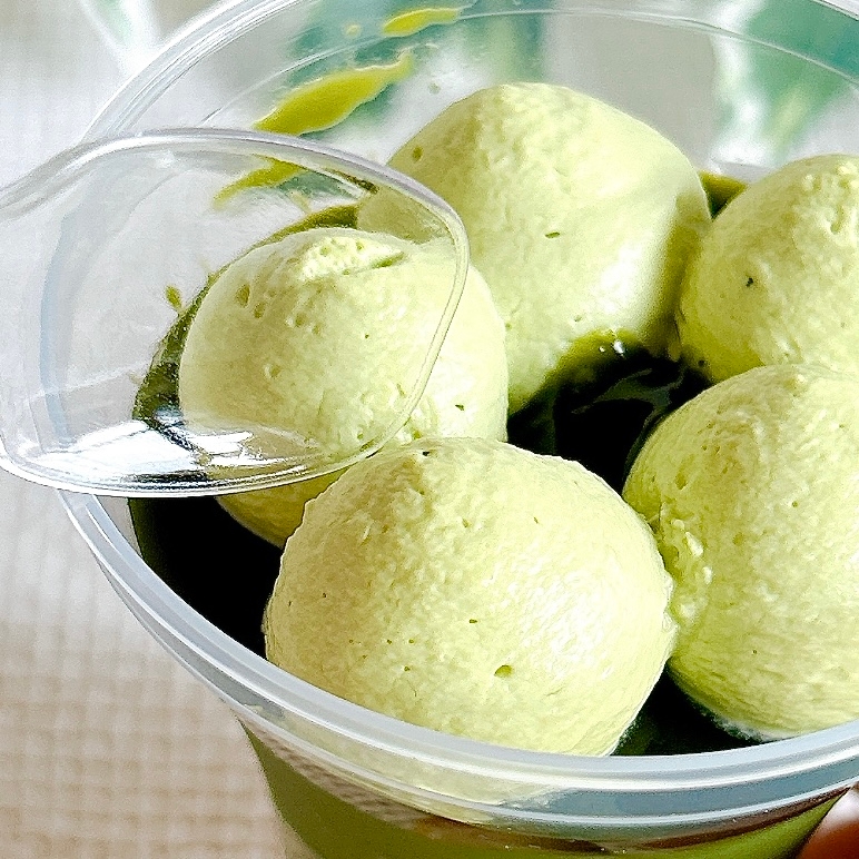 セブン-イレブンの「もっちりお濃茶プリン 宇治抹茶」