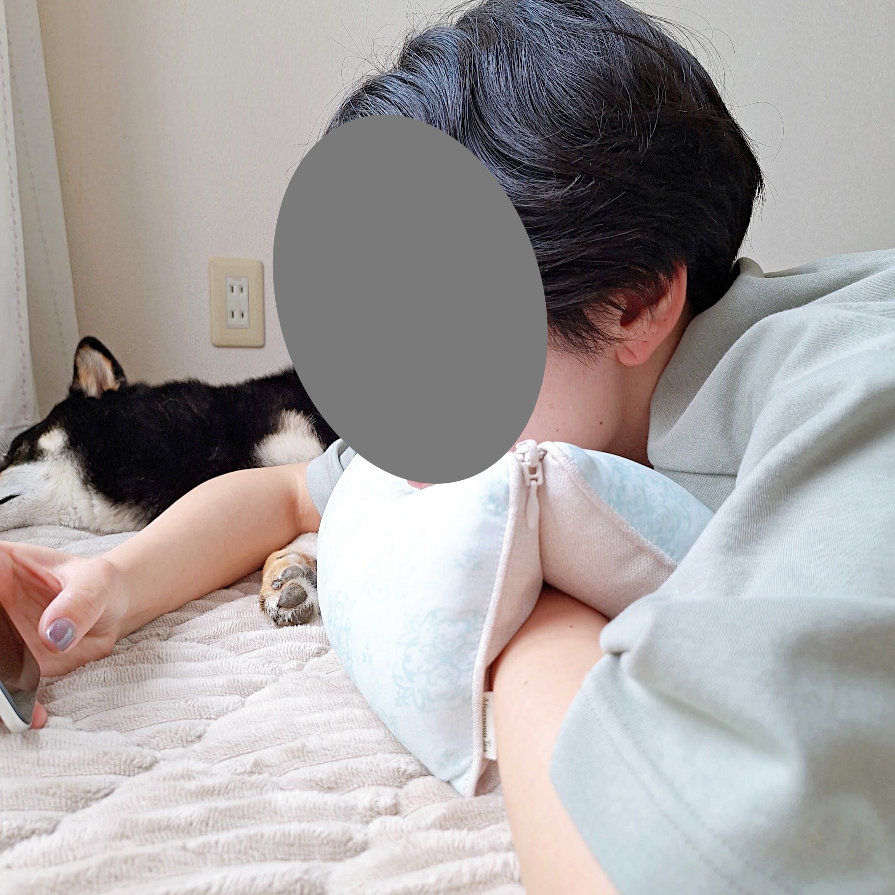 アフタヌーンティー「クールトライアングルクッション」