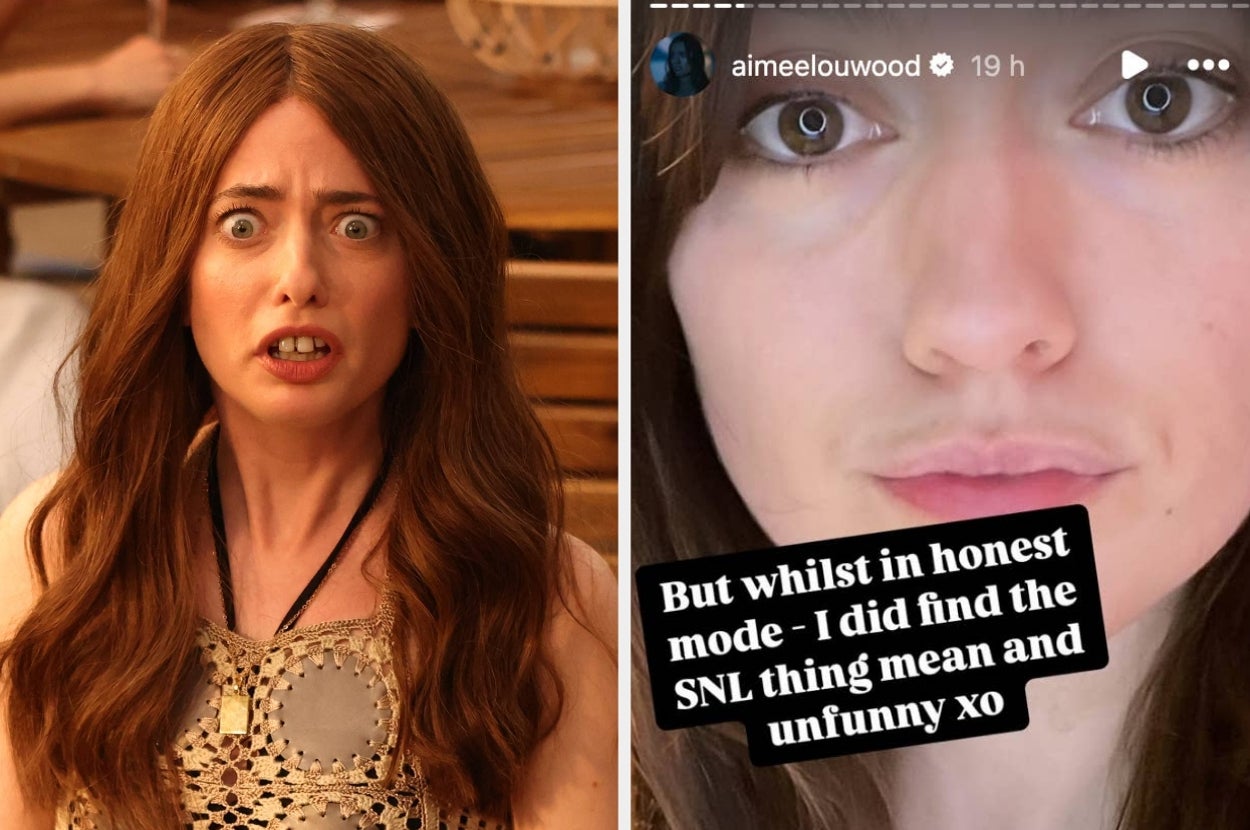 “Saturday Night Live” Star Sarah Sherman Said She “Obviously” Didn’t Mean To Hurt Aimee Lou Wood’s Feelings With That Divisive “White Lotus” Sketch