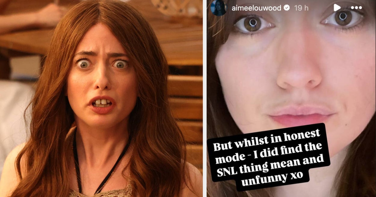 "Saturday Night Live's" Sarah Sherman Has Broken Her Silence On That Aimee Lou Wood Skit