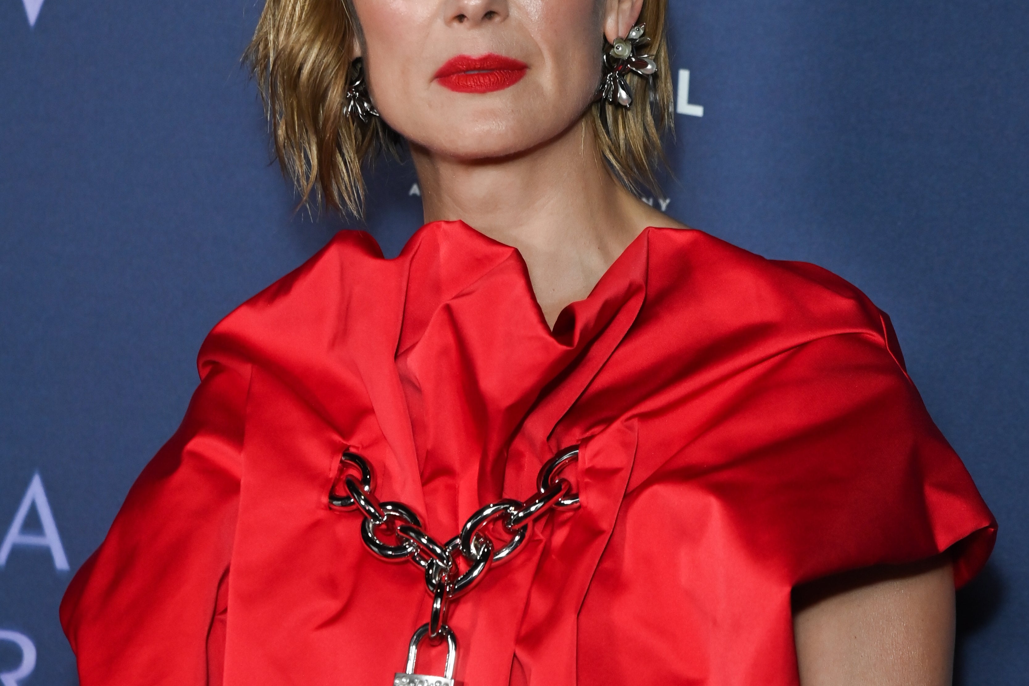 Rosamund Pike Just Reflected On Her Refusal To “Unzip And Drop” Her Dress During Her Bond Girl Audition At 21 Years Old