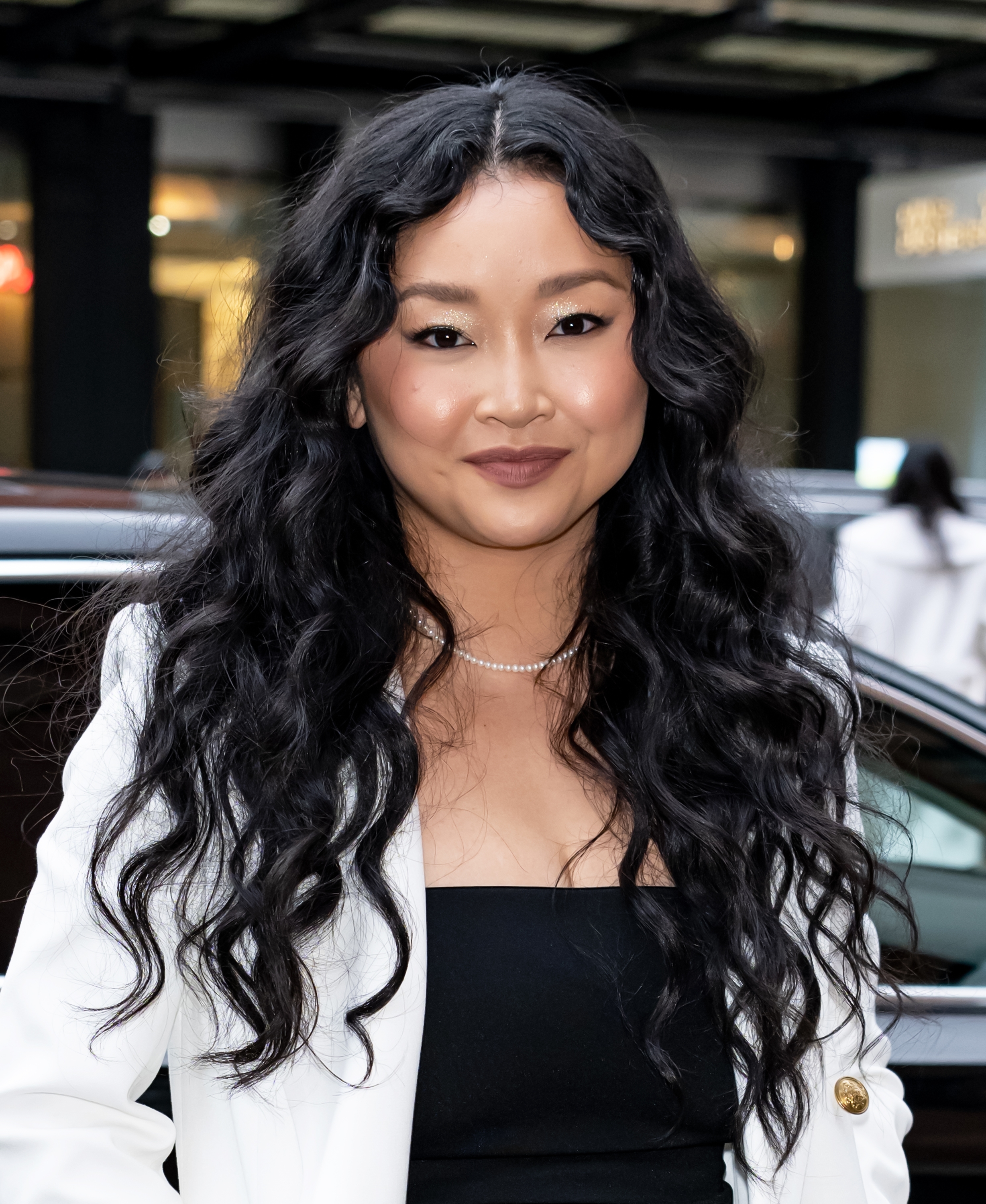 Lana Condor in New York City.