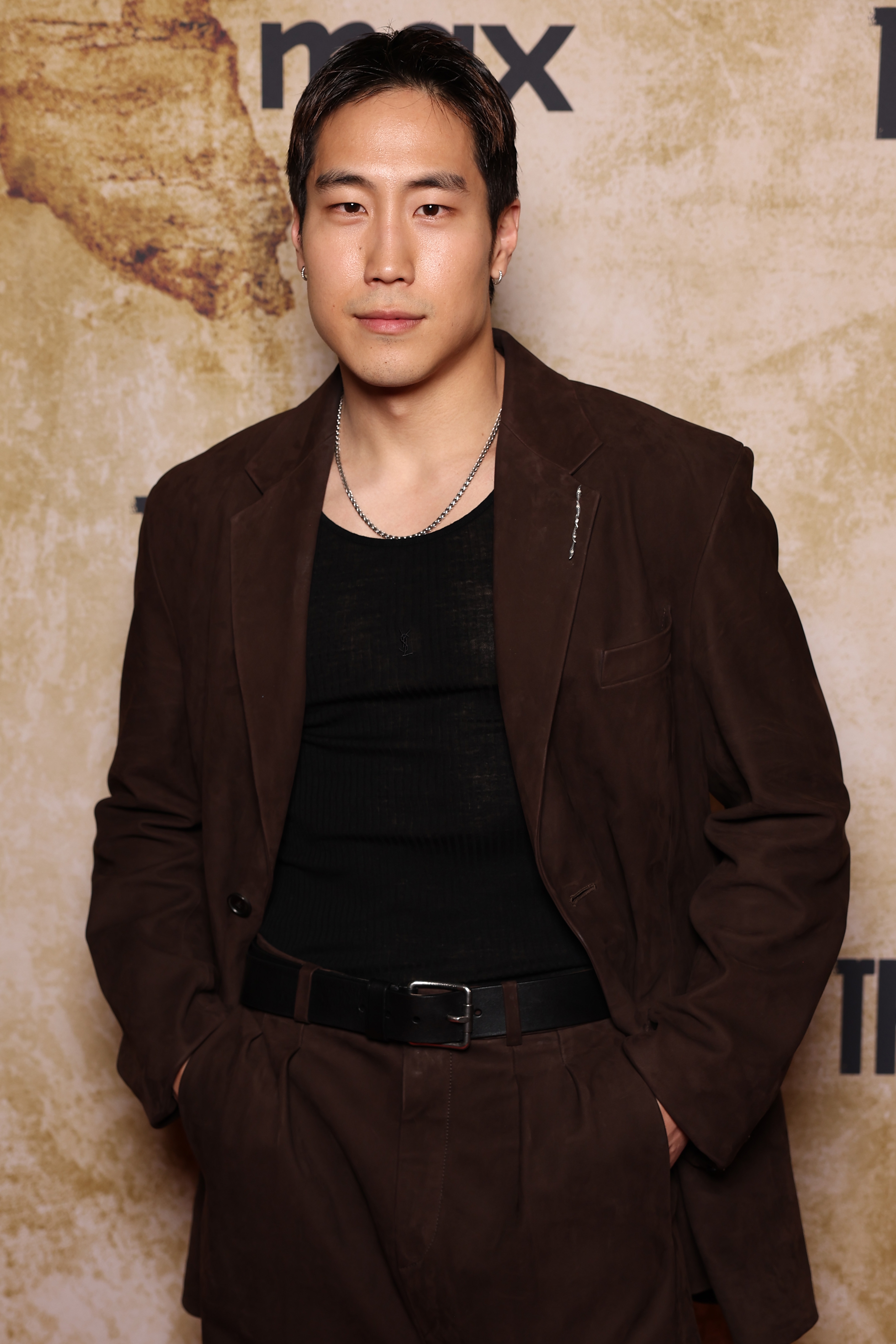 Young Mazino on the red carpet.