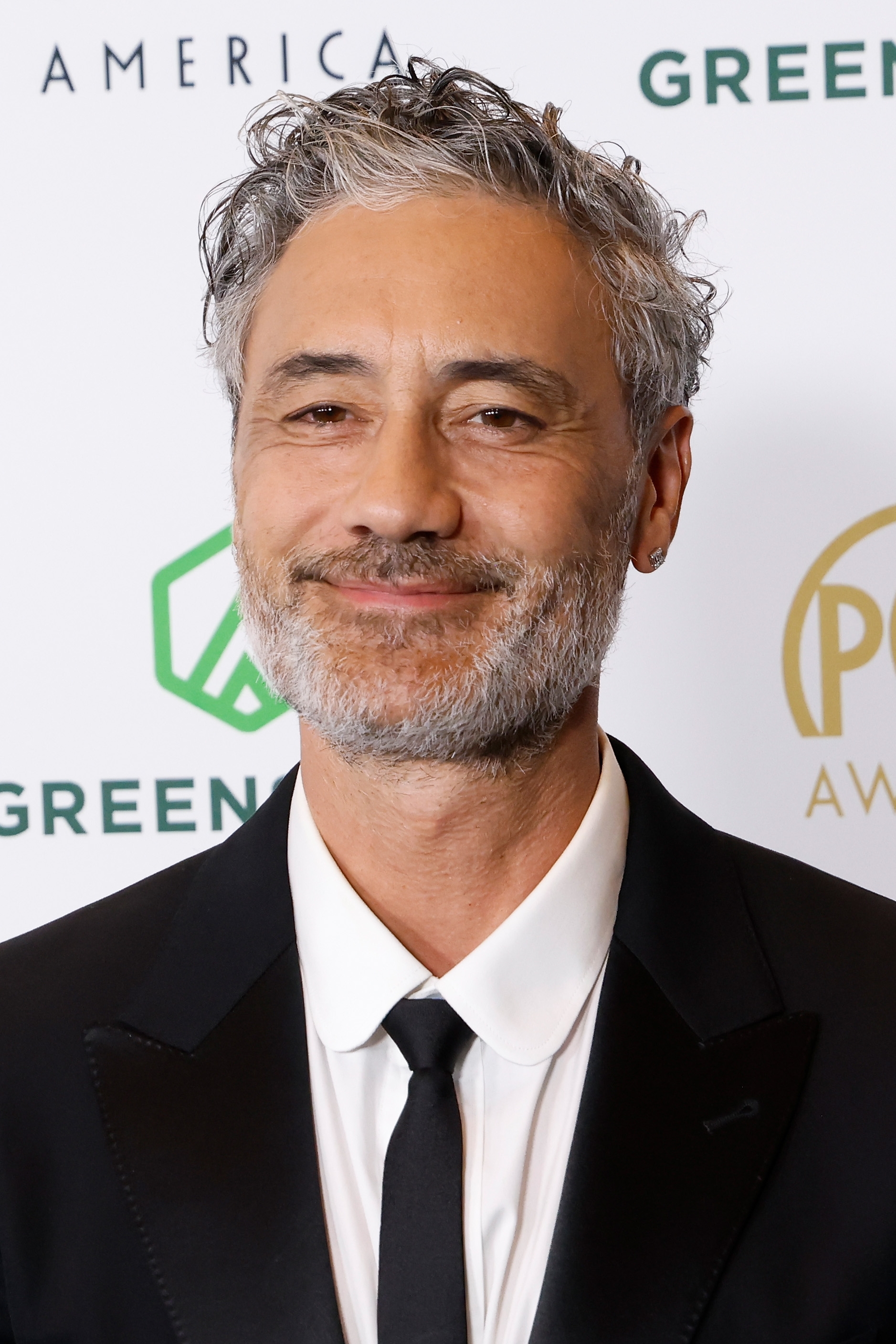 Taika Waititi on the red carpet.