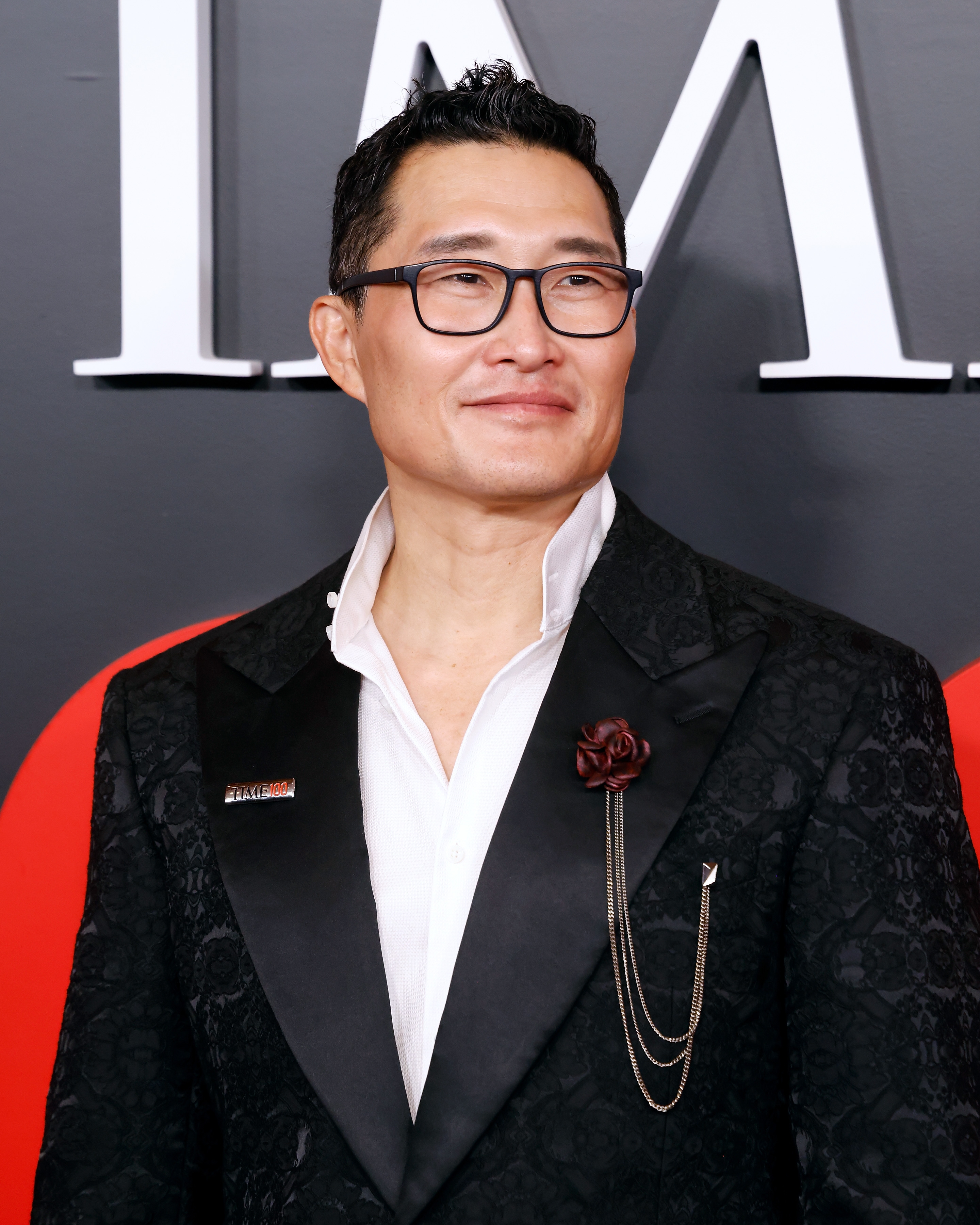 Daniel Dae Kim on the red carpet.