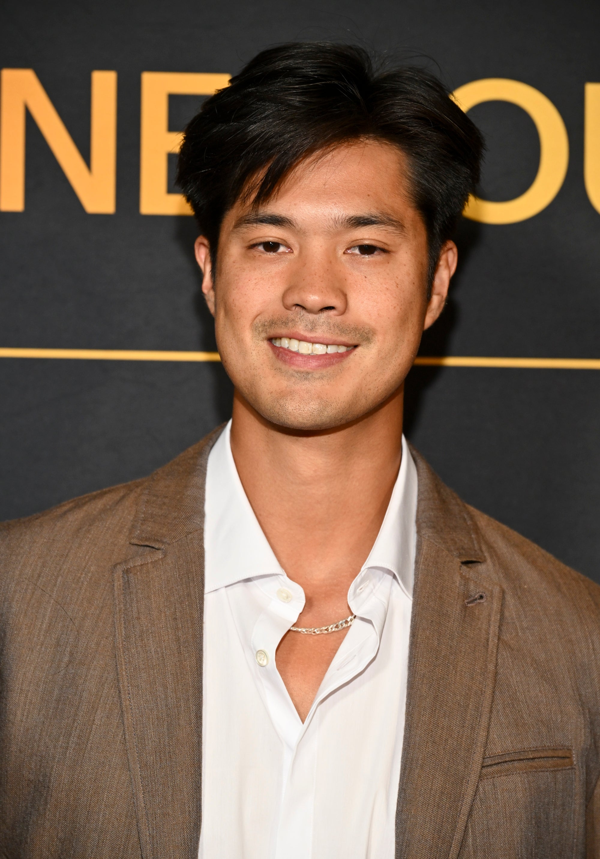 Ross Butler on the red carpet.