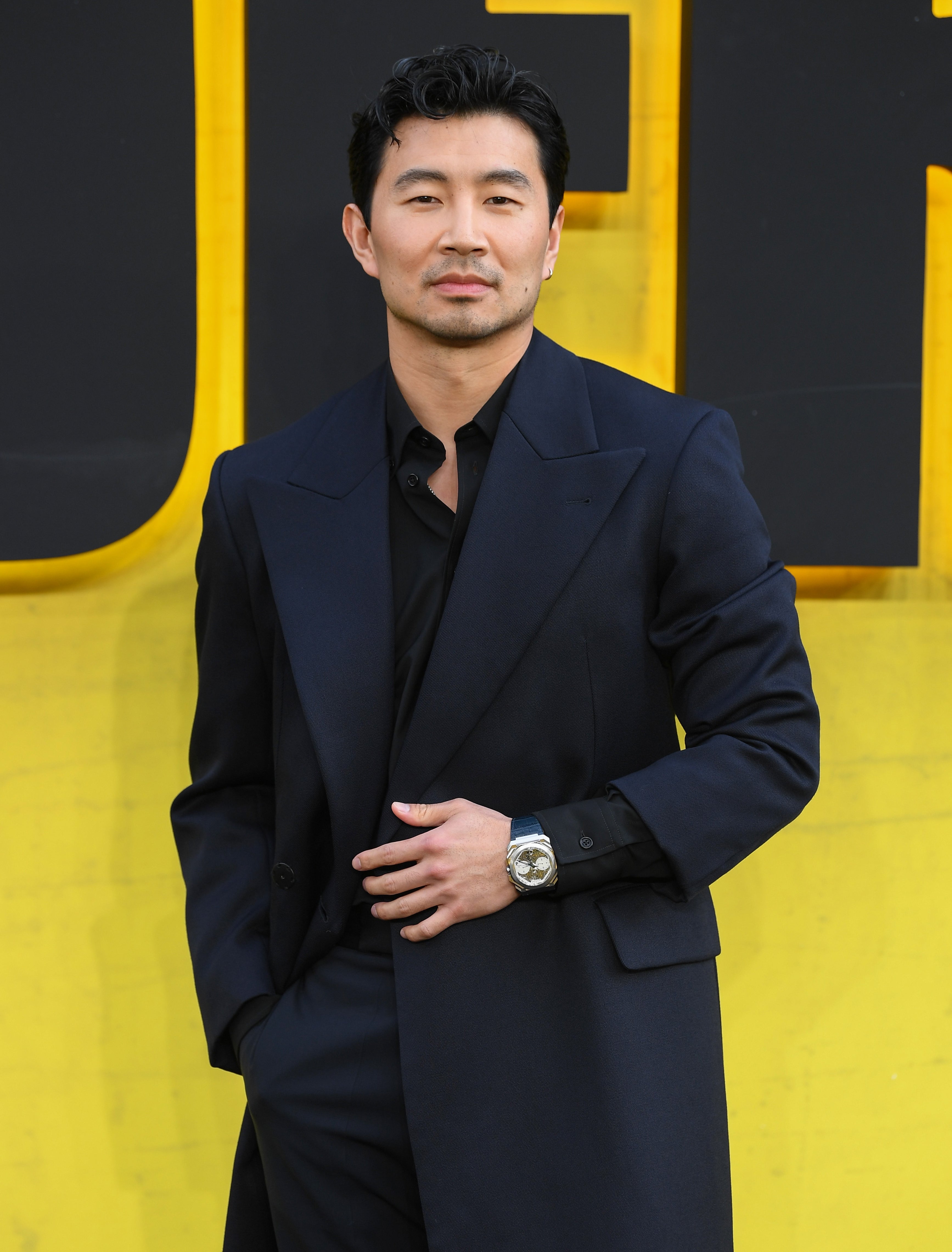 Simu Liu on the red carpet.
