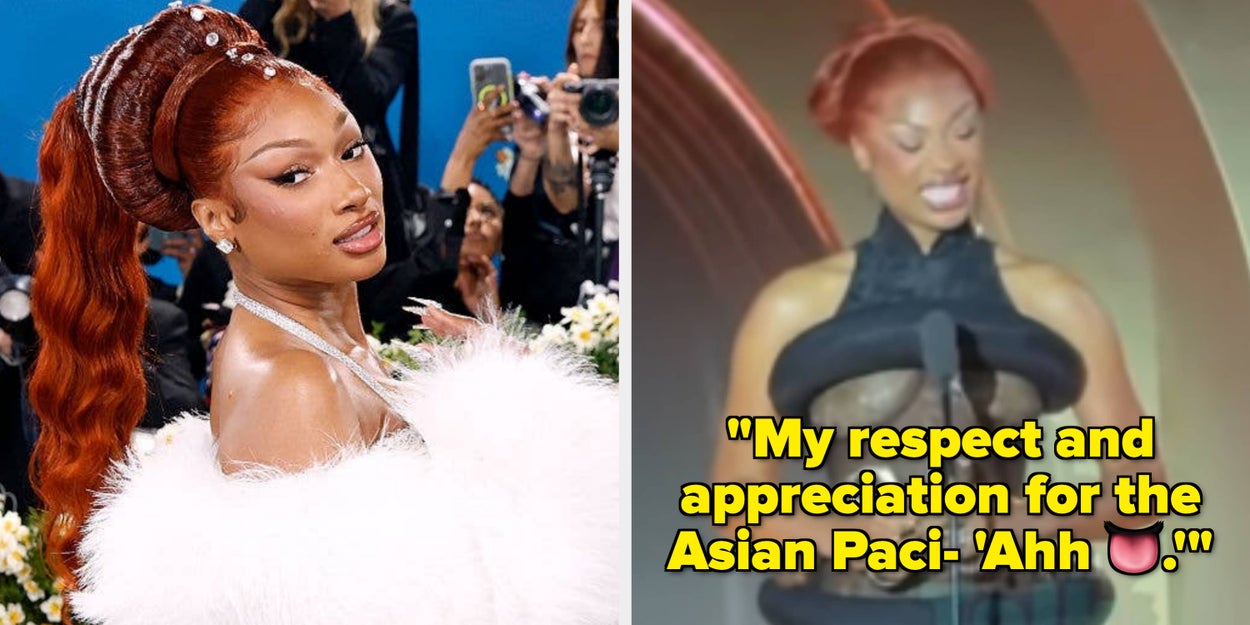 People Are Praising Megan Thee Stallion After She Struggled To Read From A Teleprompter At The Gold Gala