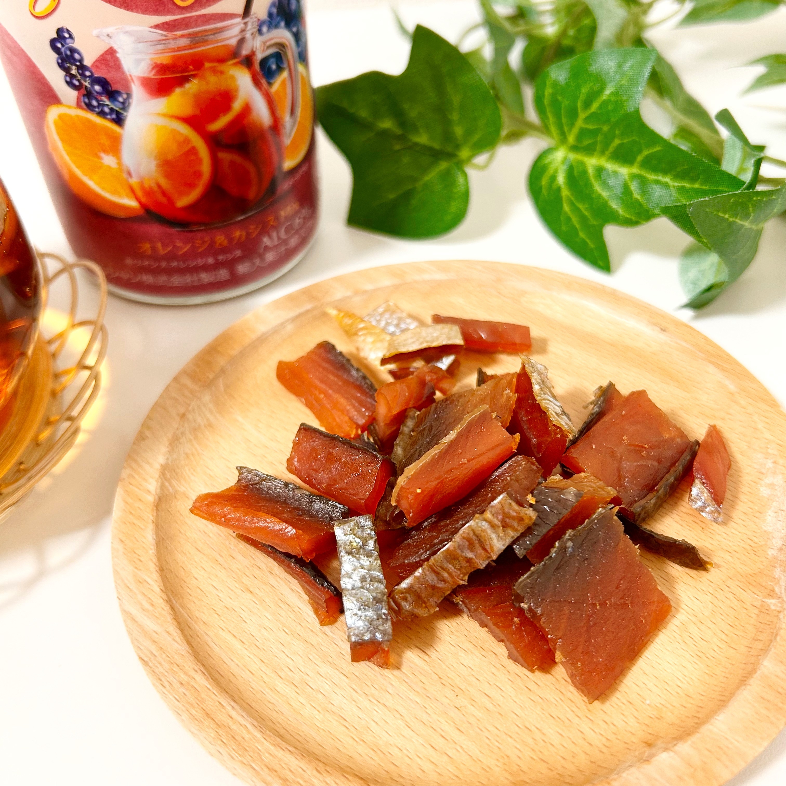 無印良品の「不揃い ひとくち鮭とば」