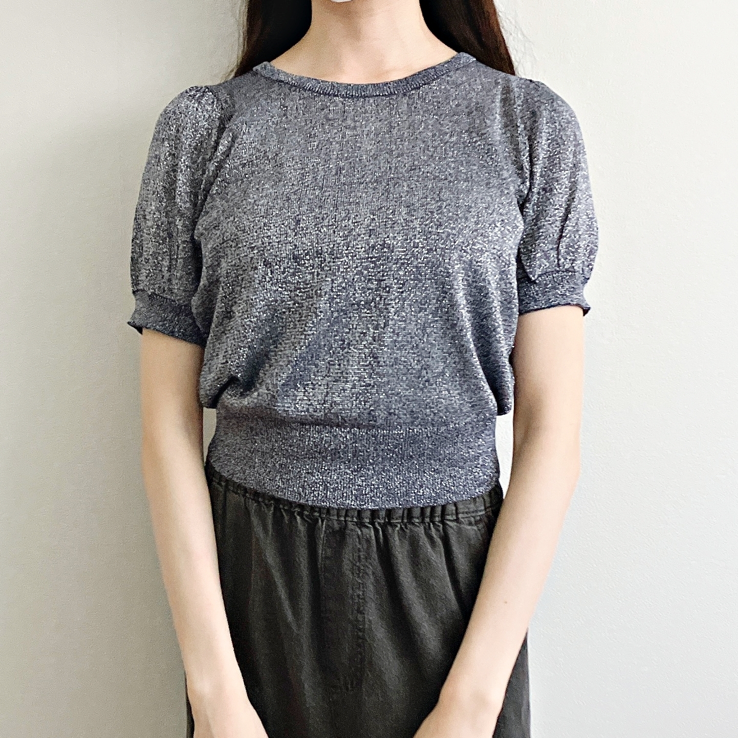 Honeys(ハニーズ)の「ラメシアーニット」