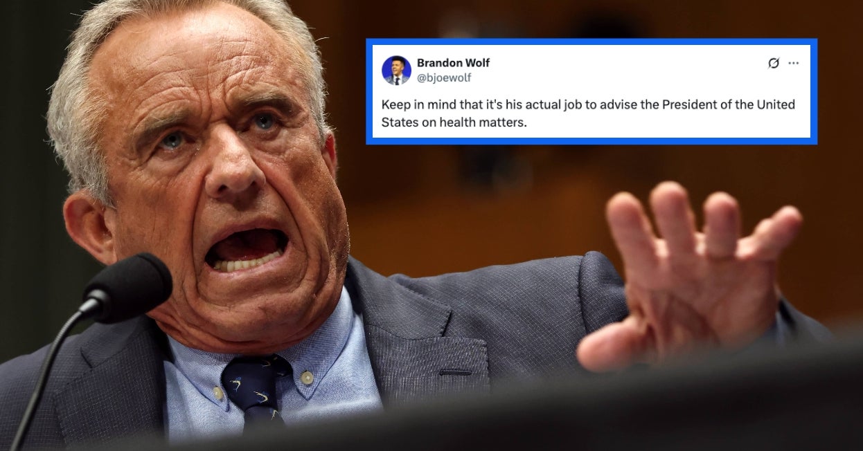 RFK Jr. Was Asked If He Would Vaccinate His Kids For Measles Today, And His Response Is Going Viral